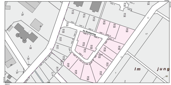 Lageplan Grundstücke Erbpacht - Grundstück in 65599 Dornburg mit 500m² günstig kaufen